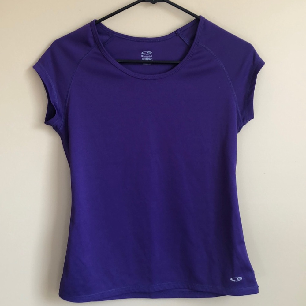 Purple workout top